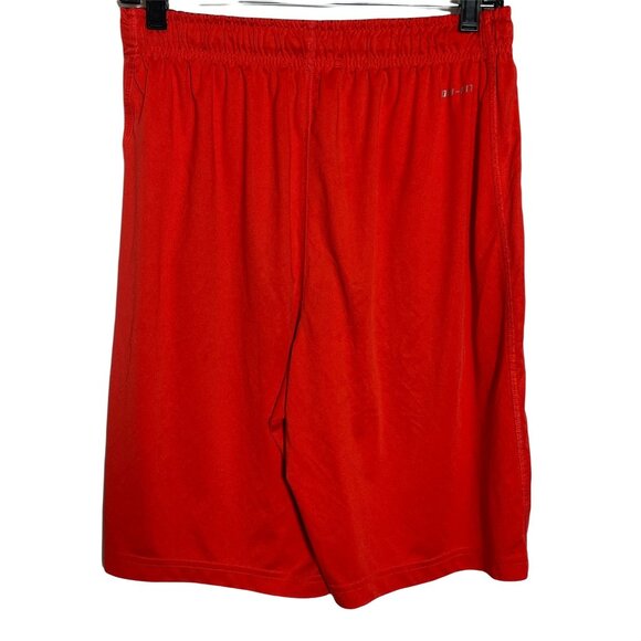 Nike Dri-Fit Orange Red Shorts Mens M Basketball Training Athletic Gym - Picture 2 of 11